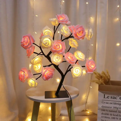 Blossoming LED Rose Tree Lamp