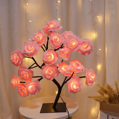 Blossoming LED Rose Tree Lamp