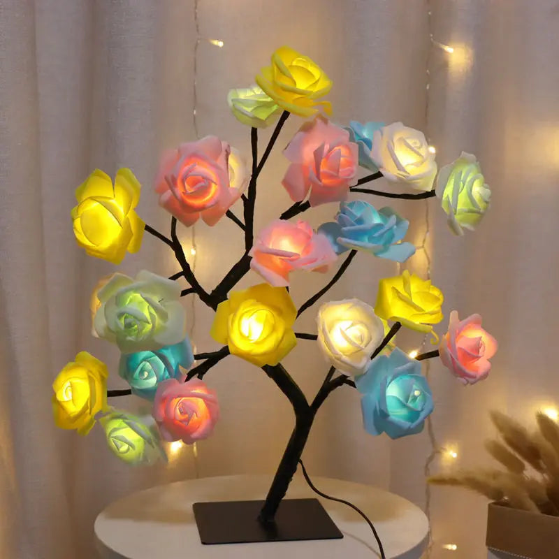 Blossoming LED Rose Tree Lamp